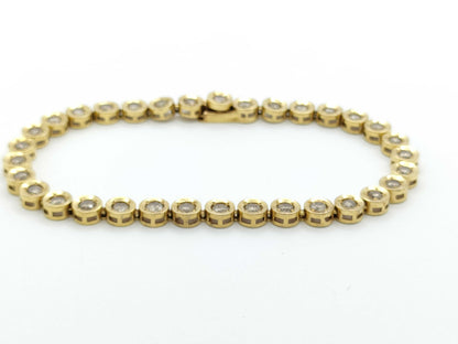 D3.00ct K18 12.0g Bracelet/Bangle 