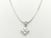 D0.87ct/0.06ct PT950/PT850 6.9g Necklace 