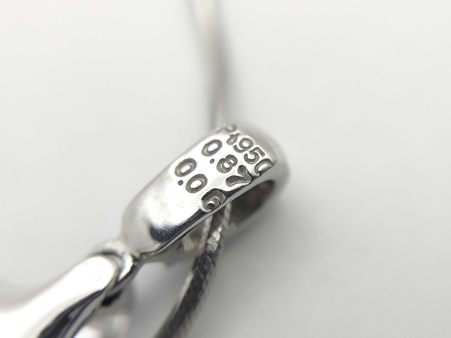 D0.87ct/0.06ct PT950/PT850 6.9g Necklace 