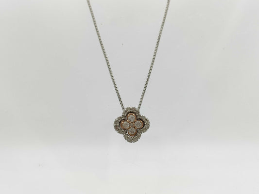 Diamond K14/K14WG 2.8g Necklace 