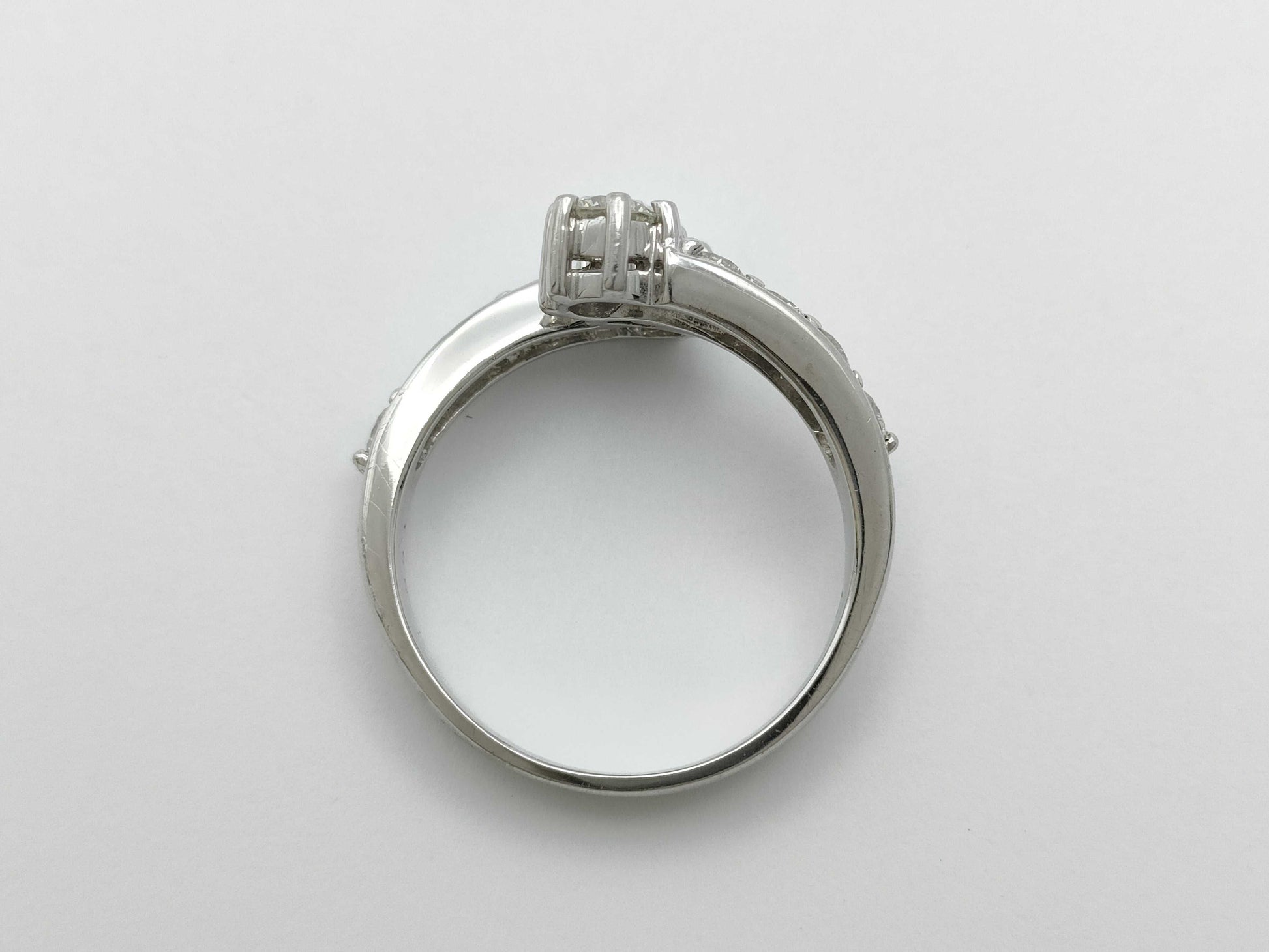 D1.05ct Pt900 6.8g Ring 