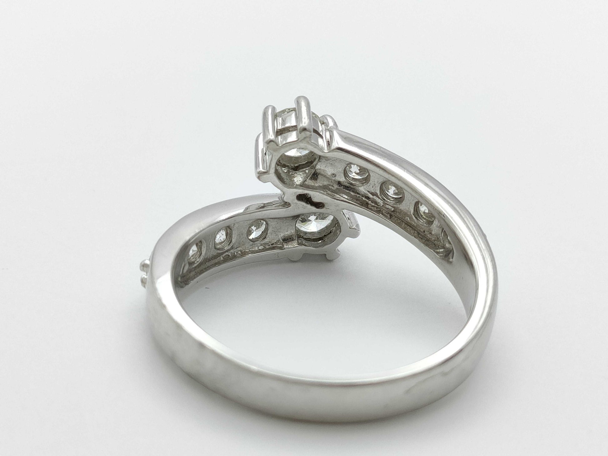 D1.05ct Pt900 6.8g Ring 