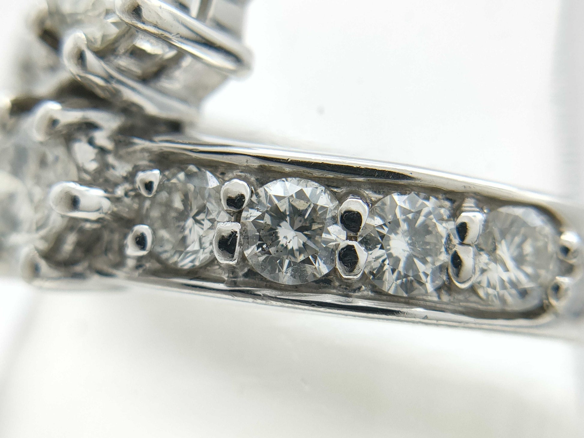 D1.05ct Pt900 6.8g Ring 