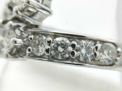 D1.05ct Pt900 6.8g Ring 
