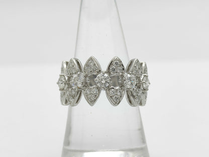 MIKIMOTO D1.13ct Pt950 11.4g Ring 