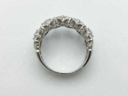 MIKIMOTO D1.13ct Pt950 11.4g Ring 