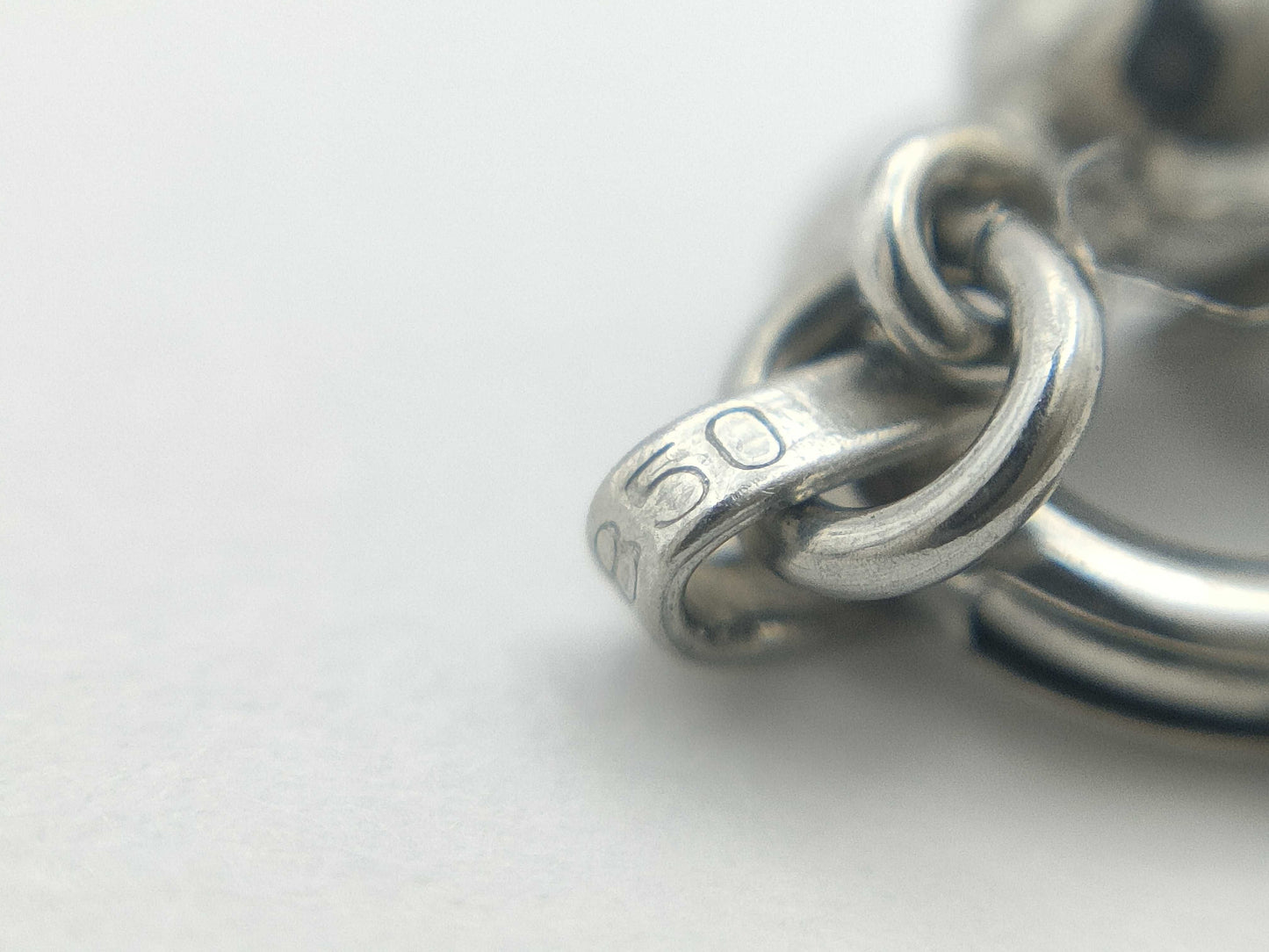 D0.50ct Pt900/850 3.0g Necklace 