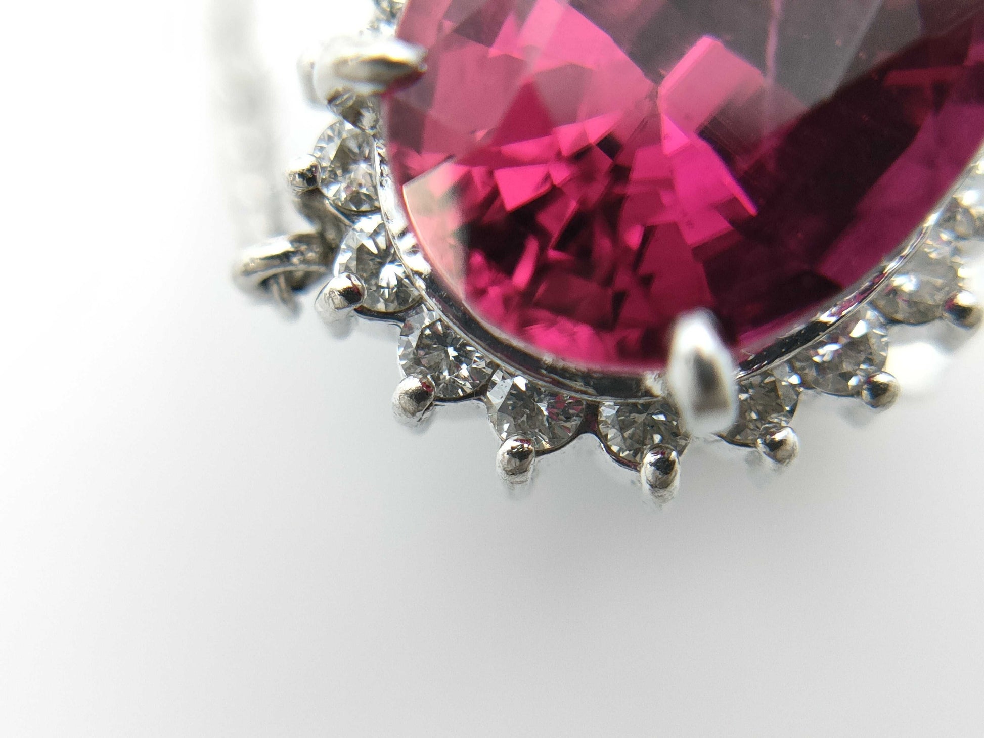 TL3.35ct D0.30ct Pt900 4.1g Tie Pin/Cufflinks 