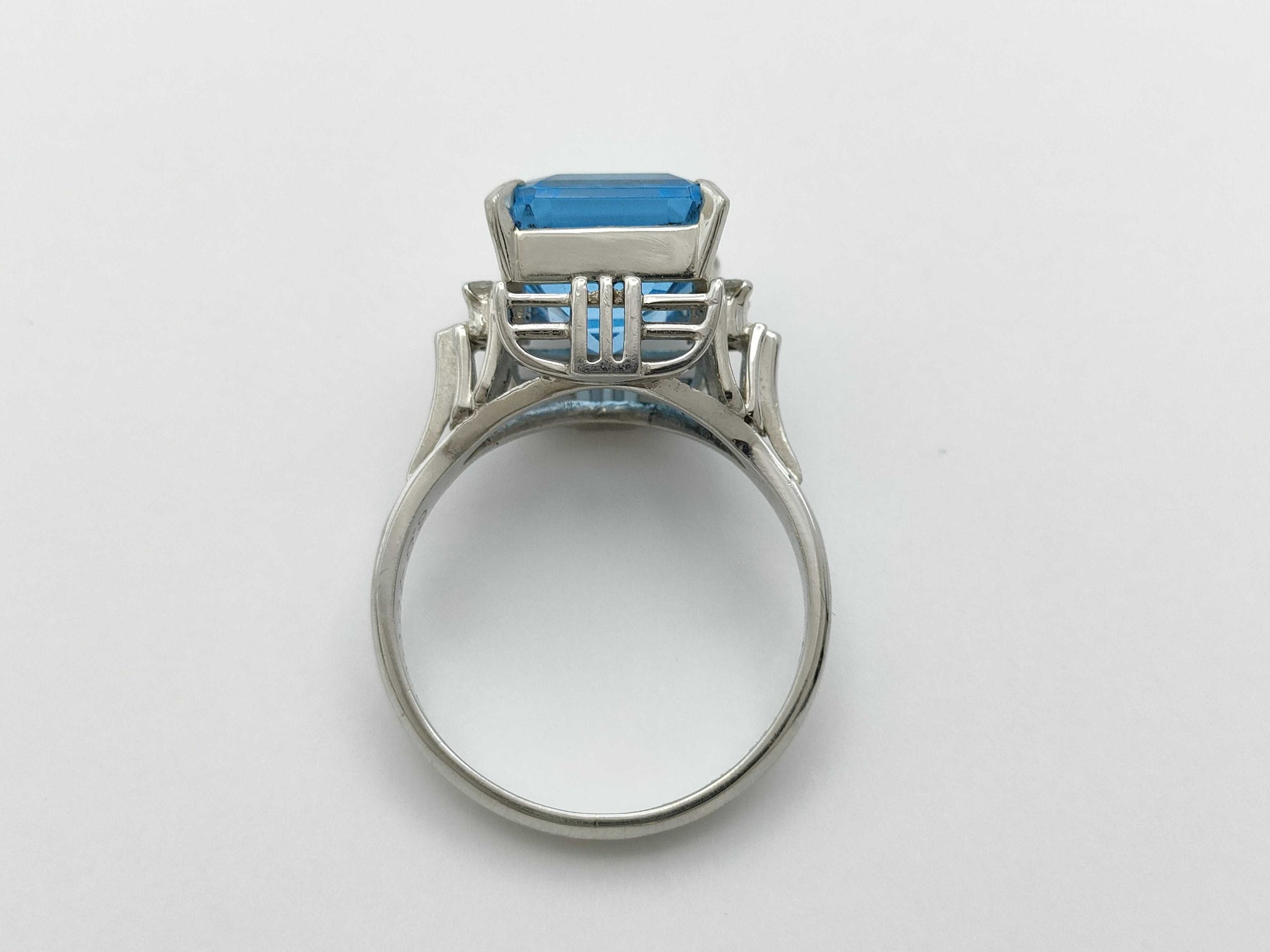 BT6.84ct D0.06ct Pt900 7.5g Ring 
