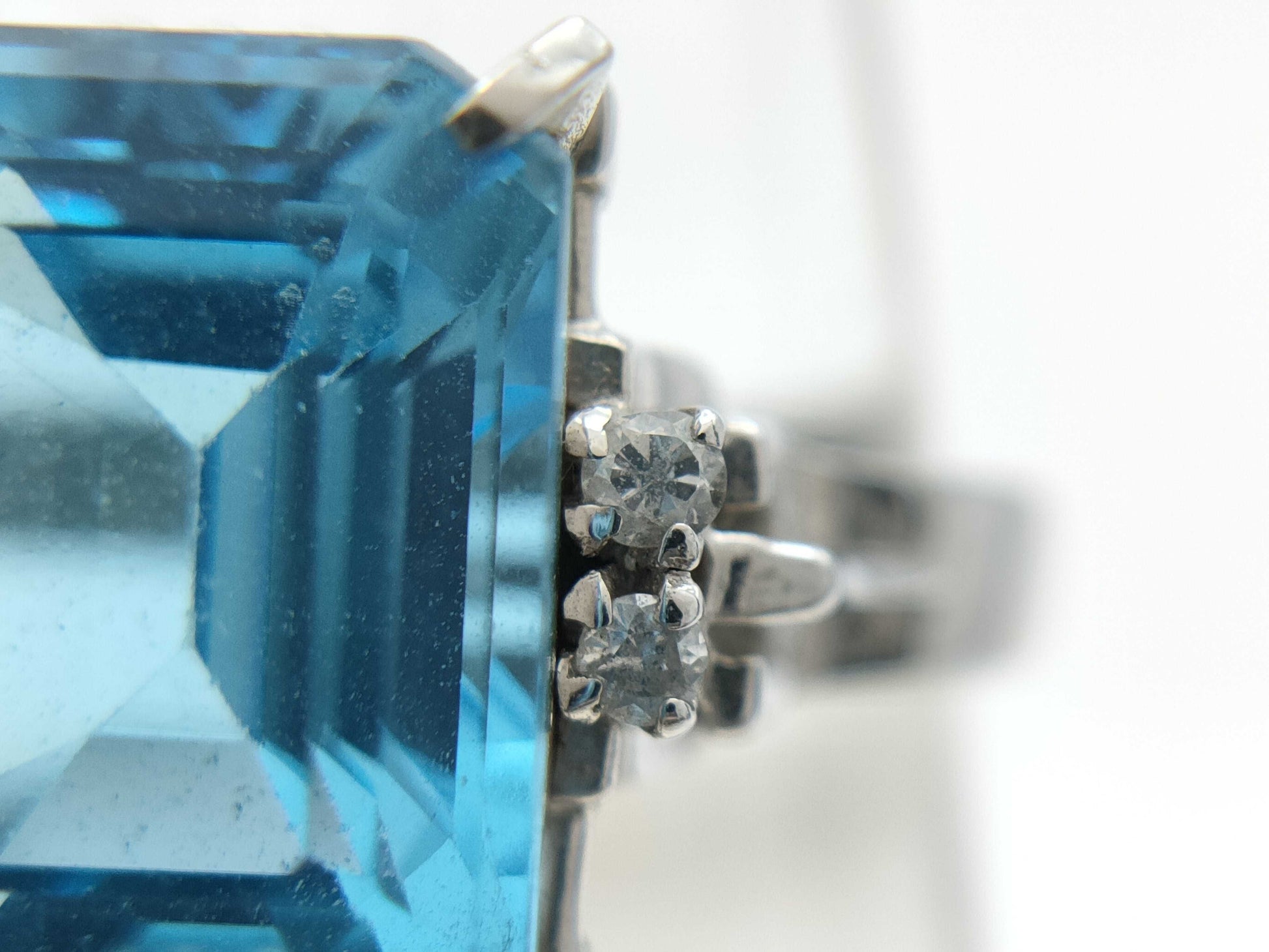 BT6.84ct D0.06ct Pt900 7.5g Ring 