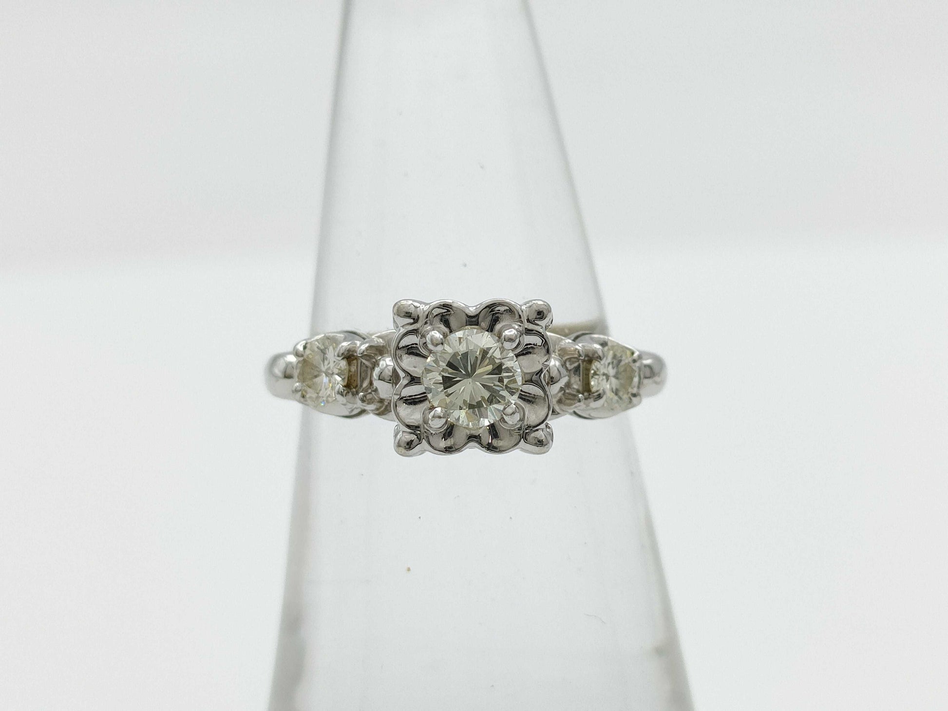 2-piece diamond set, 13K gold, 7.0g ring 