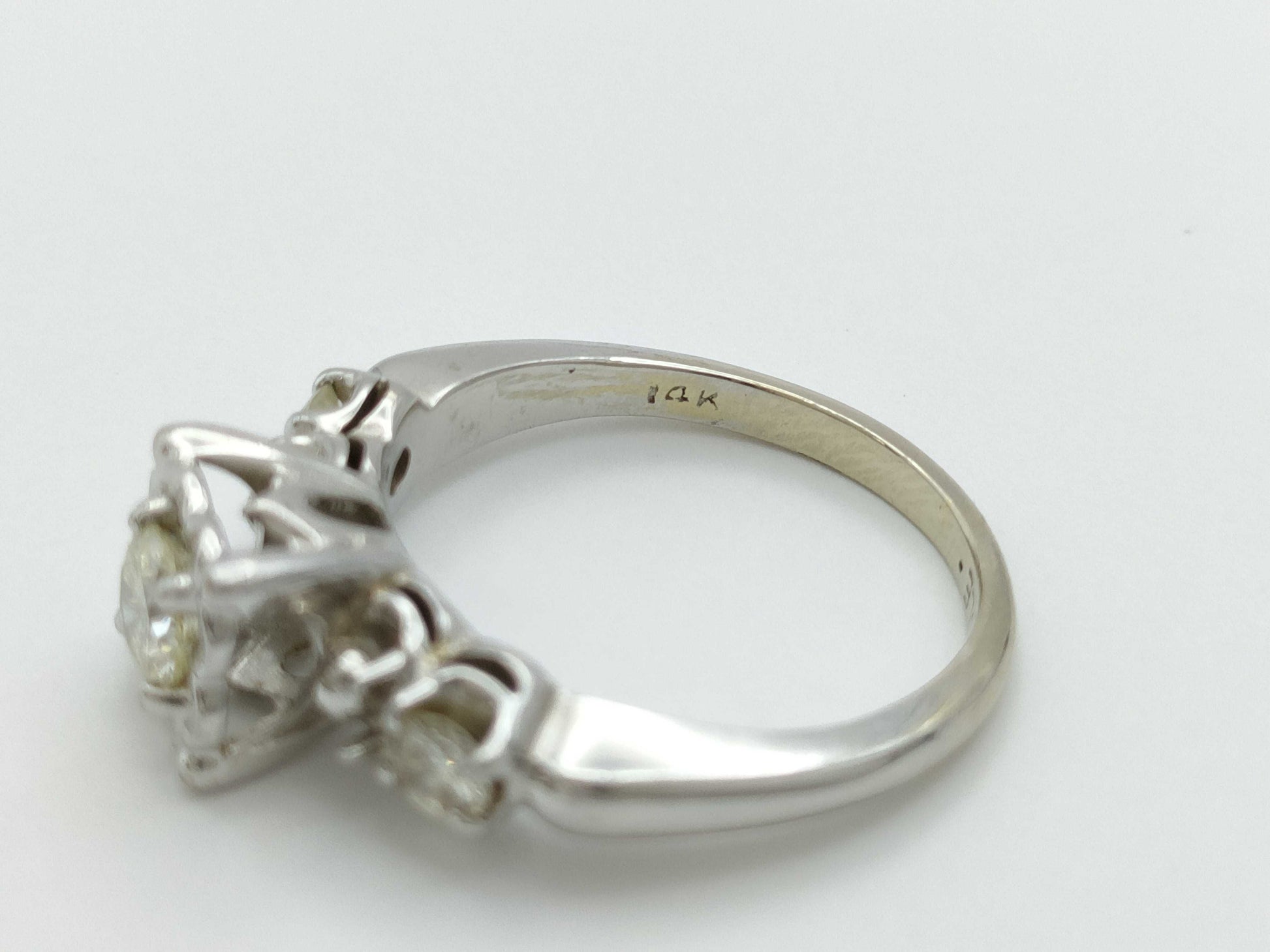 2-piece diamond set, 13K gold, 7.0g ring 
