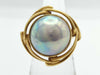 TASAKI Mabe Pearl Ring, Diameter: Approx. 15.8mm, 14K Gold, 9.9g 