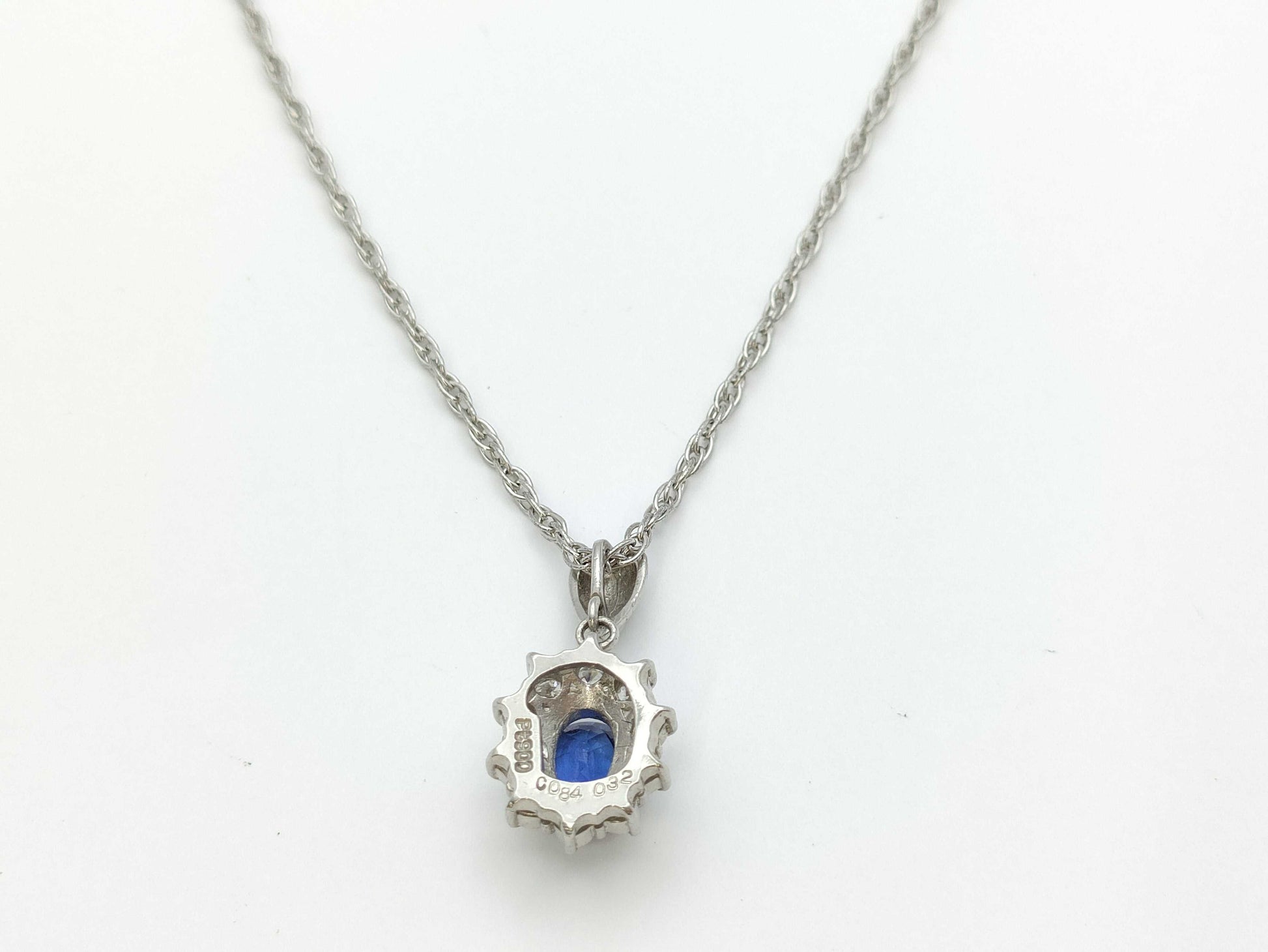 S 0.84ct D 0.32ct PT900/PT850 6.2g Necklace 