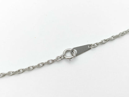 S 0.84ct D 0.32ct PT900/PT850 6.2g Necklace 