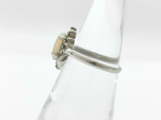 OP1.03ct D0.15ct PT900 3.5g Ring 