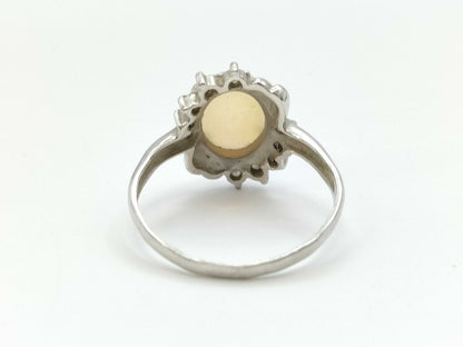 OP1.03ct D0.15ct PT900 3.5g Ring 