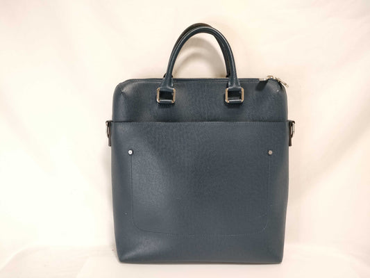 LOUIS VUITTON RFID Unverified MB3195 Louis Vuitton Taiga Damier Taiga Grigory Tote ★Strap Handbag
