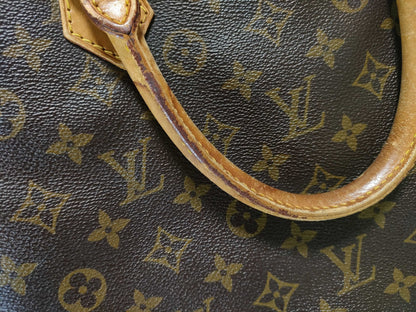 LOUIS VUITTON RFID Unverified MI8906 Monogram Louis Vuitton Sac Plat Tote Bag Handbag
