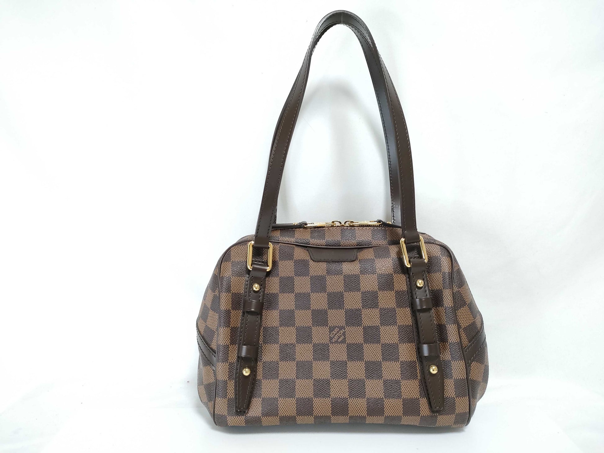 LOUIS VUITTON RFID Unverified FL4191 Damier Louis Vuitton Boston Bag Rivington PM Handbag