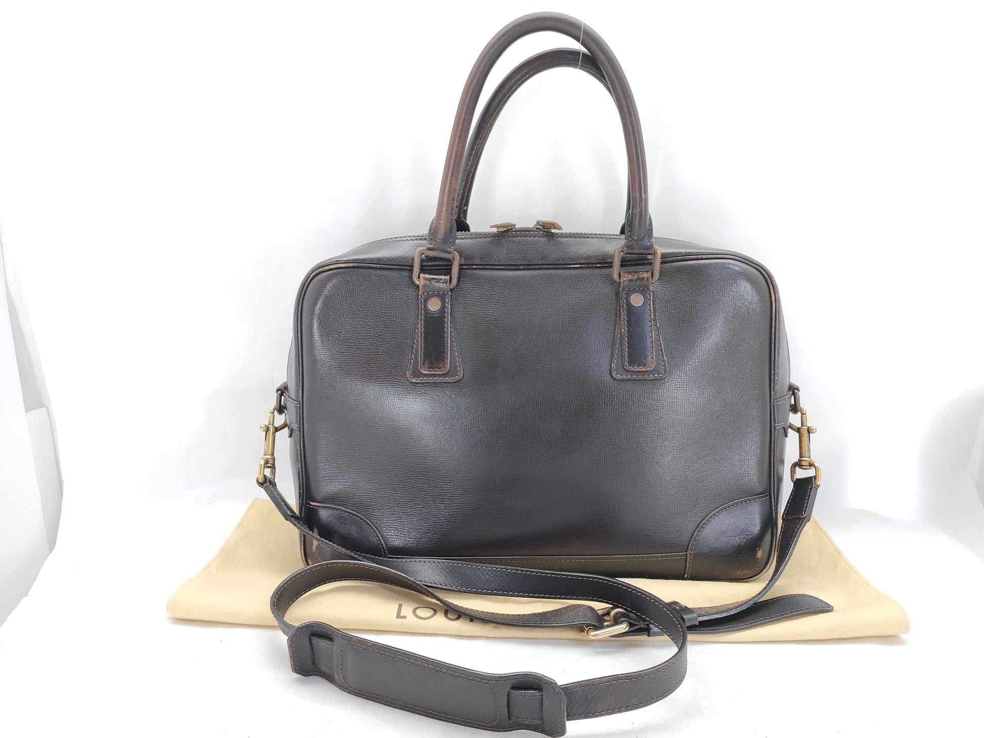 LOUIS VUITTON Utah Acoma Business Bag