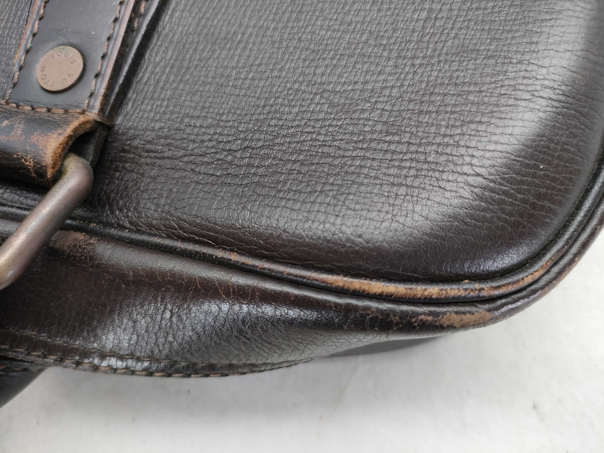 LOUIS VUITTON Utah Acoma Business Bag