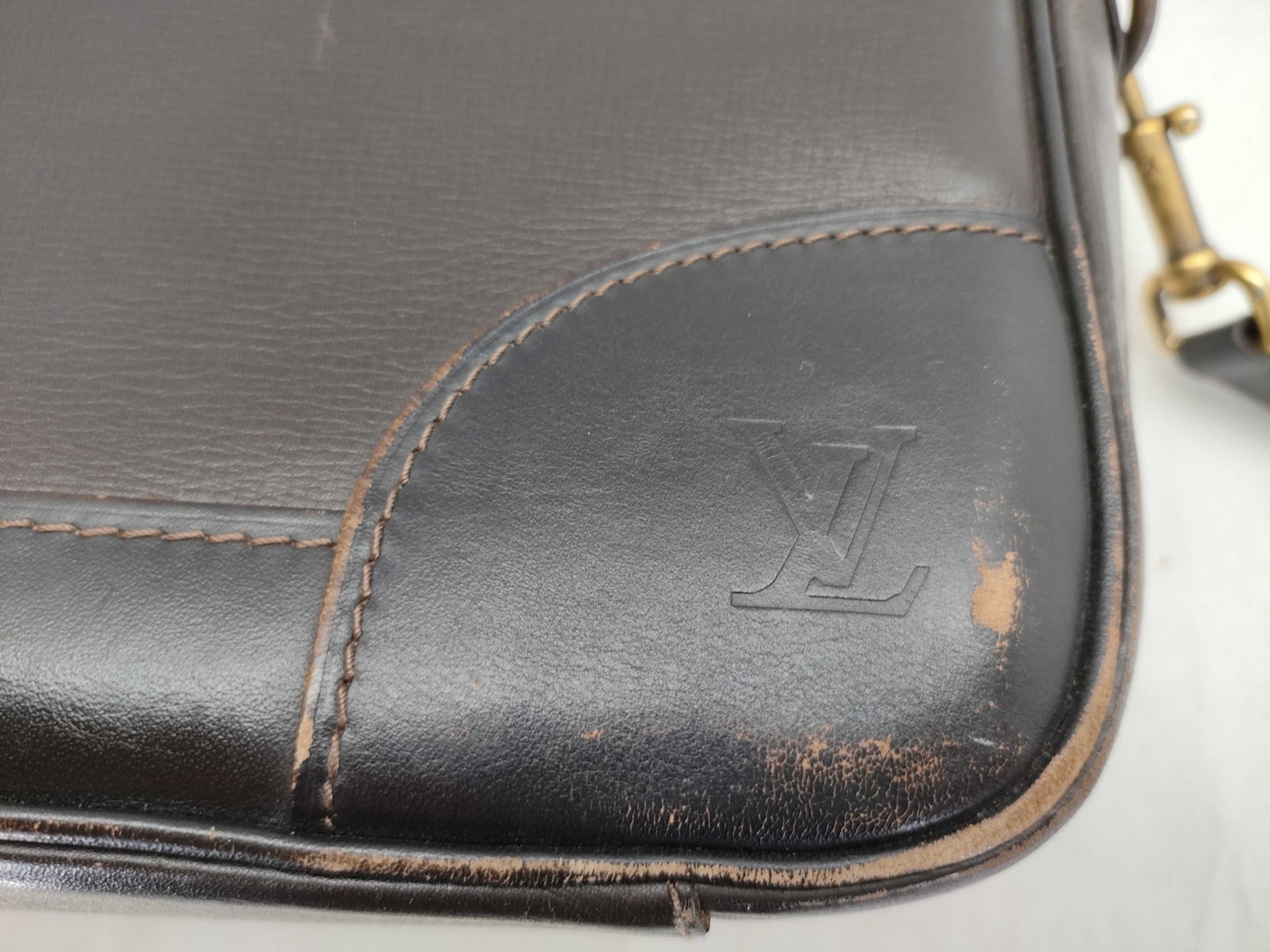 LOUIS VUITTON Utah Acoma Business Bag