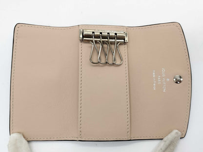 LOUIS VUITTON RFID Unverifiable Mahina Louis Vuitton M81706 Mahina Multicle 4 Key Case Blue LV Monogram Leather Japan Exclusive Color Key Case/Key Holder