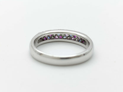 Ponte Vecchio S0.37ct D0.10ct K18WG 3.9g Ring 
