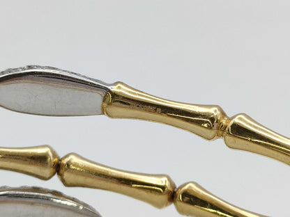 CHIMENTO Bone Motif Diamond 750 14.6g Bracelet/Bangle 