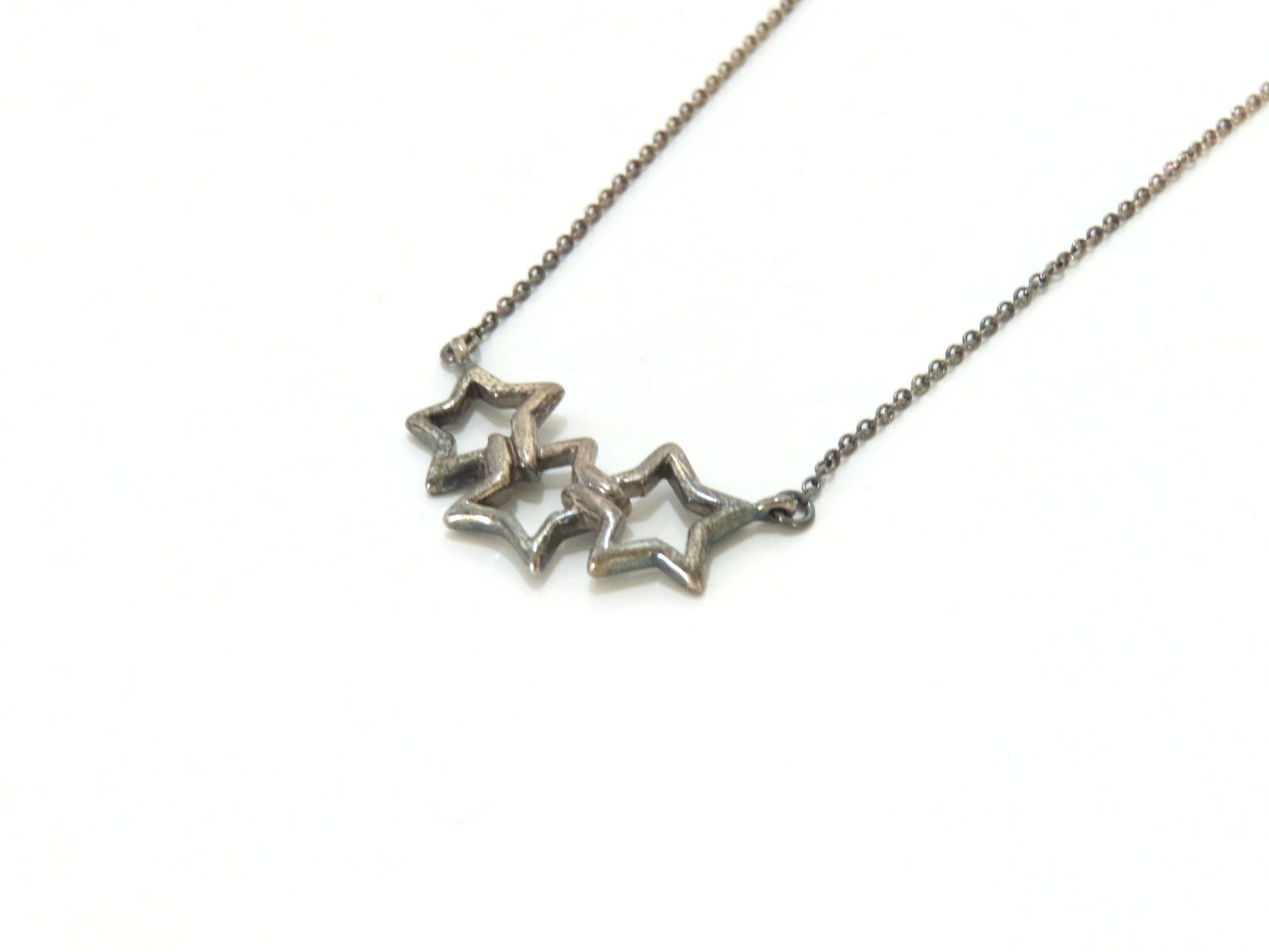 Tiffany & Co. TIFFANY & Co. Triple Star Necklace 925 2.7g Necklace