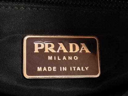 PRADA Nylon PRADA One-Shoulder Bag Nylon Black Shoulder Bag