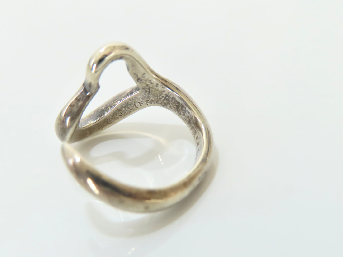 Tiffany & Co. TIFFANY & Co. Open Heart Ring 925 5.2g Ring