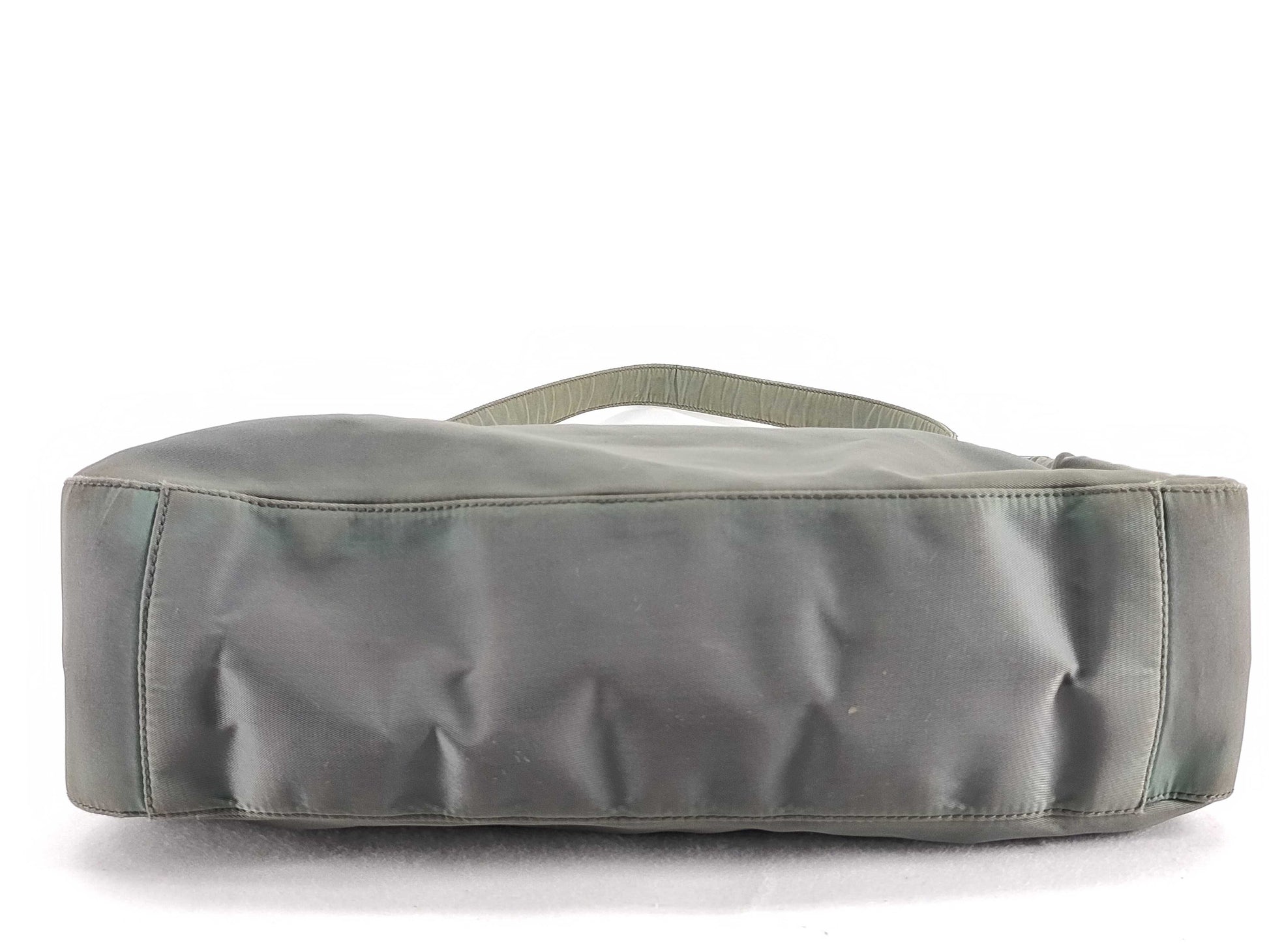 PRADA Nylon Prada One-Shoulder Bag Nylon Khaki Shoulder Bag