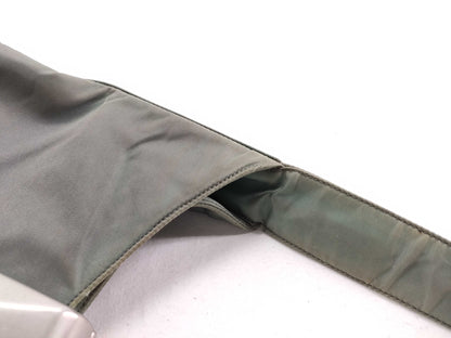 PRADA Nylon Prada One-Shoulder Bag Nylon Khaki Shoulder Bag