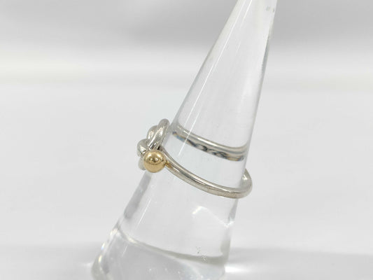 Tiffany & Co. TIFFANY & Co. Love Knot Ring 925/18K 3.0g Ring