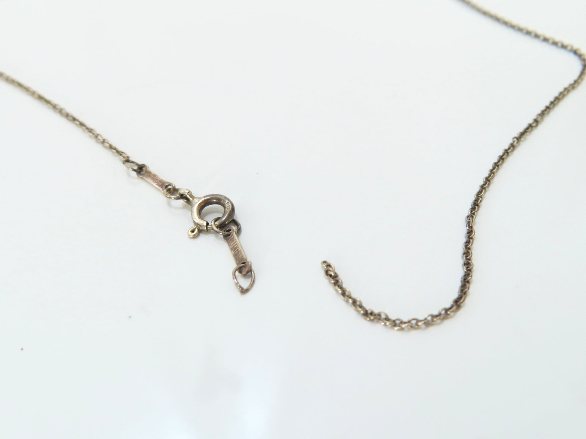 Tiffany & Co. Open Heart Necklace, 925, 3.1g