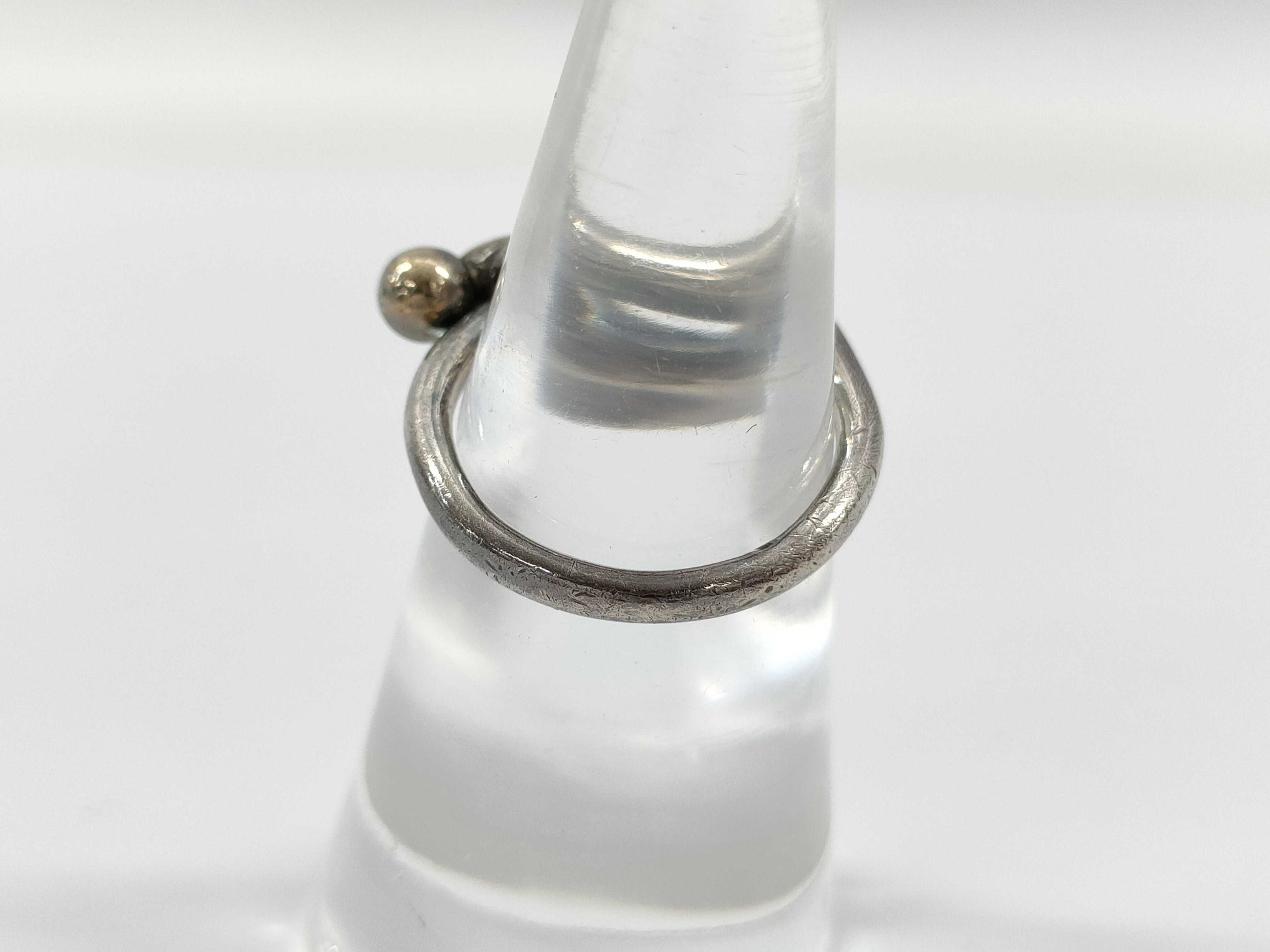Tiffany & Co. TIFFANY & Co. Hook and Eye Ring 925/18K 2.86g Ring
