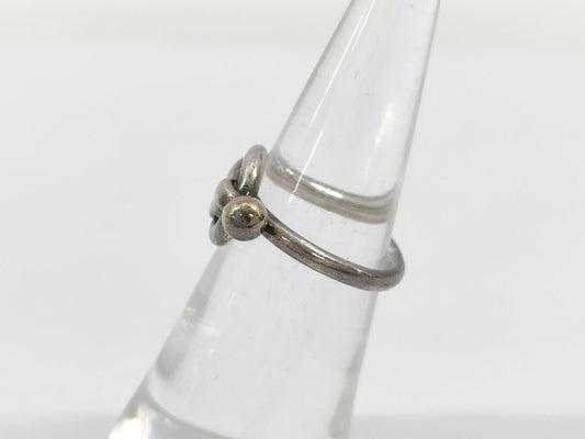 Tiffany & Co. TIFFANY & Co. Hook and Eye Ring 925/18K 2.86g Ring