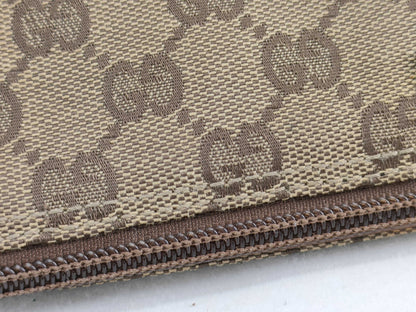 GUCCI GG Canvas GUCCI GG Canvas Accessory Pouch 07198 Pouch