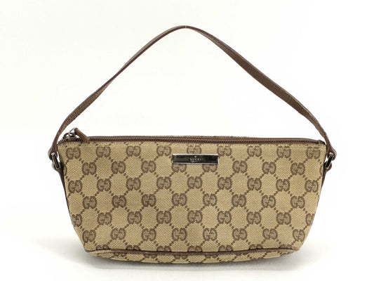 GUCCI GG Canvas GUCCI GG Canvas Accessory Pouch 07198 Pouch