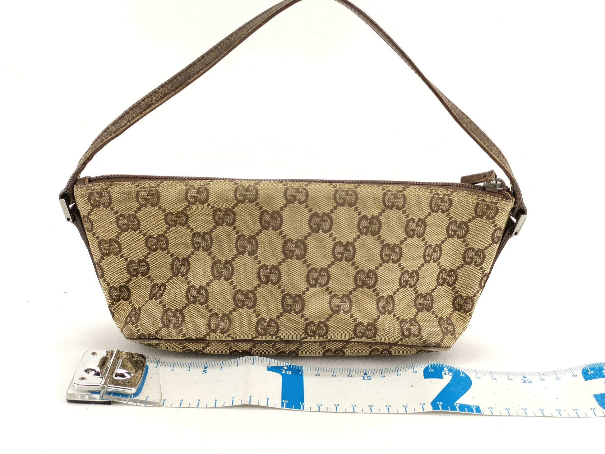 GUCCI GG Canvas GUCCI GG Canvas Accessory Pouch 07198 Pouch