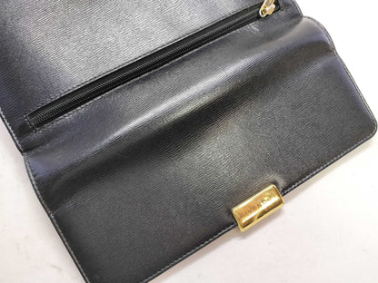 GIVENCHY Second Bag, Black Leather, Minor Scratches on Hardware, Minor Signs of Use, Stored, Item Number: 00