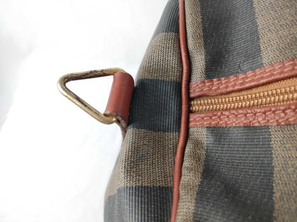 FENDI Pecan Boston Bag, Brown