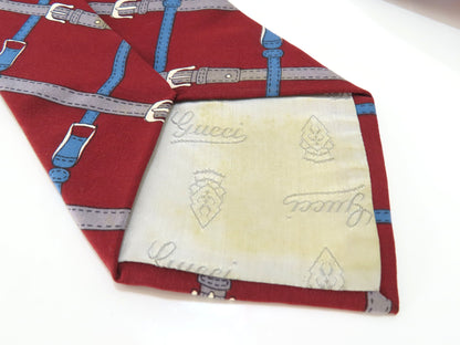 GUCCI GUCCI Tie Old Tag/Bordeaux Tie