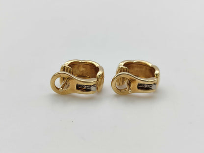 CHANEL Coco Crush YG Au750 6.4g Earrings 