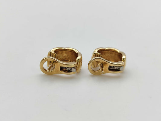 CHANEL Coco Crush YG Au750 6.4g Earrings 