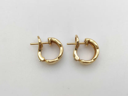 CHANEL Coco Crush YG Au750 6.4g Earrings 