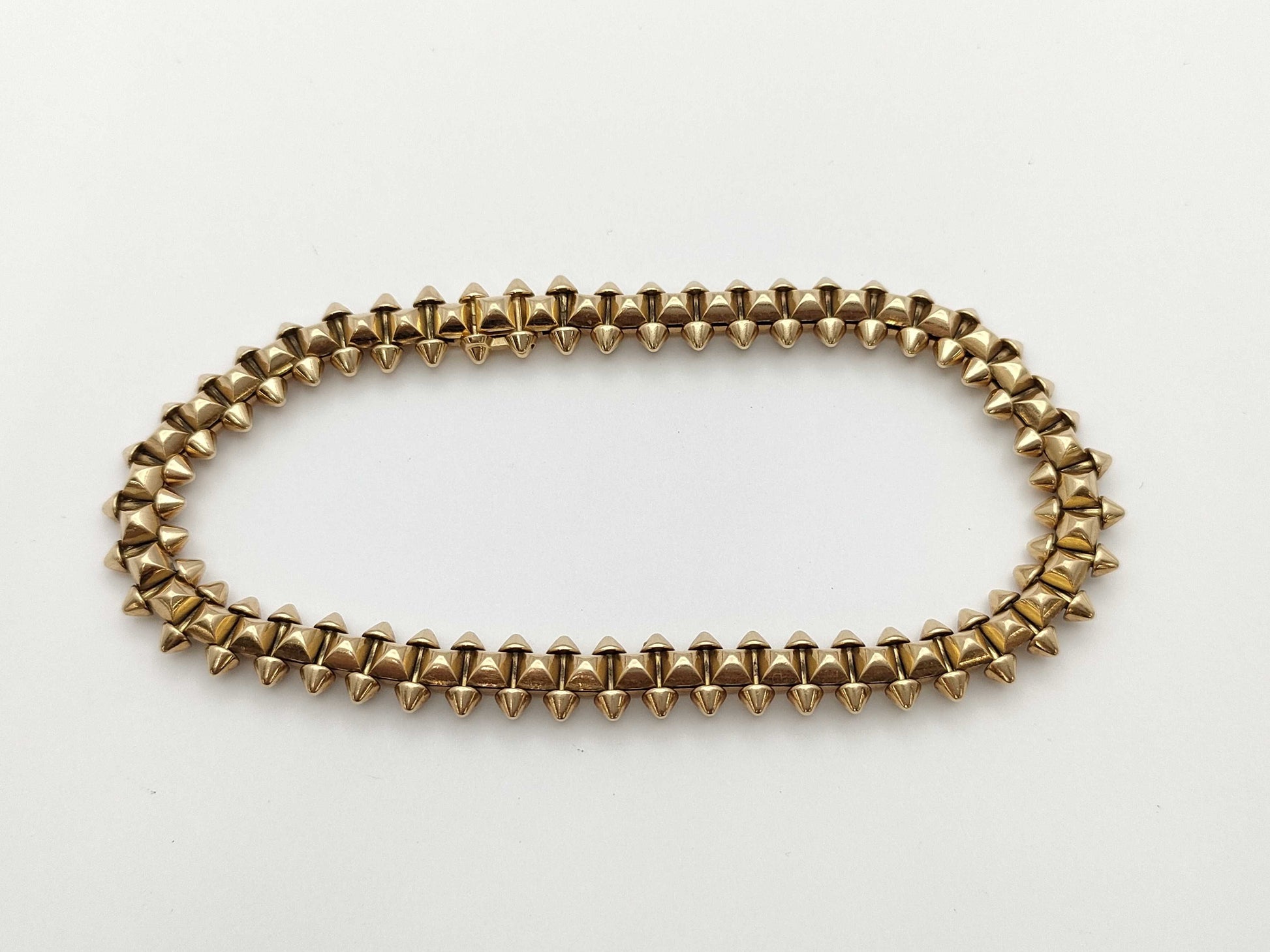 Cartier Crash #18 Au750 33.3g Bracelet/Bangle 