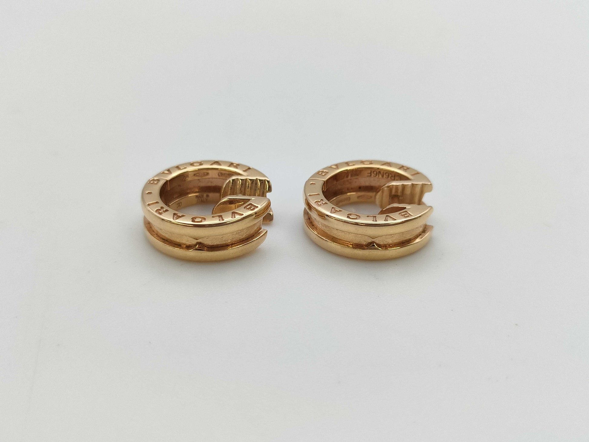 BVLGARI B.zero1 PG Au750 8.4g Earrings 